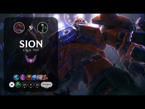 Sion Top vs Urgot - KR Master Patch 13.17