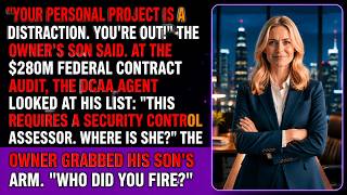 They Fired the One Person Who Could Save Their $280M Federal Contract Corporate Checkmate