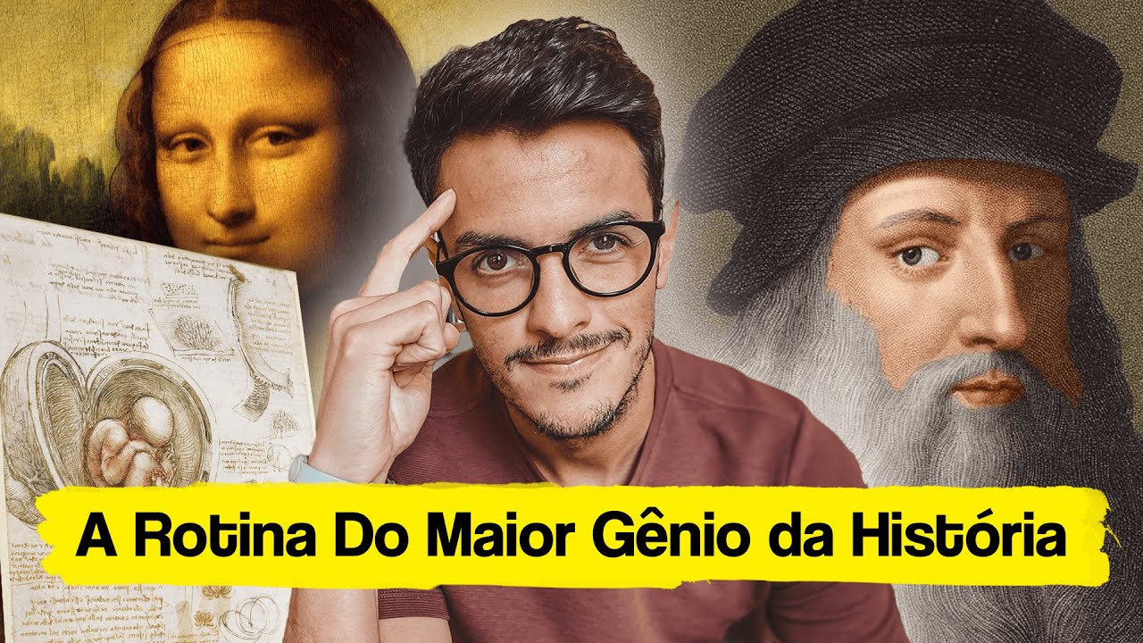 Copie a Rotina Autodidata de Leonardo Da Vinci e Se Torne Um Gênio