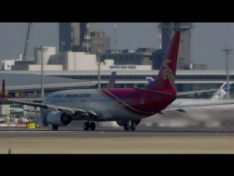 ✈Shenzen Airlines B737 B-5322 takeoff @Narita Airport rwy34L(成田空港/WX970)