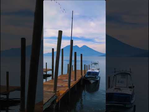 Así amanece San Marcos La Laguna 🌅 Lago de Atitlán #Shorts #Guatemala