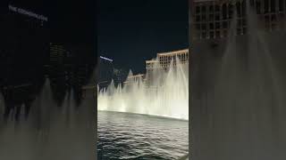 無料べラジオ噴水ショー-ピンクパンサー/ラスベガスBellagio Las Vegas -Pink Panther-Fountain show #Shorts