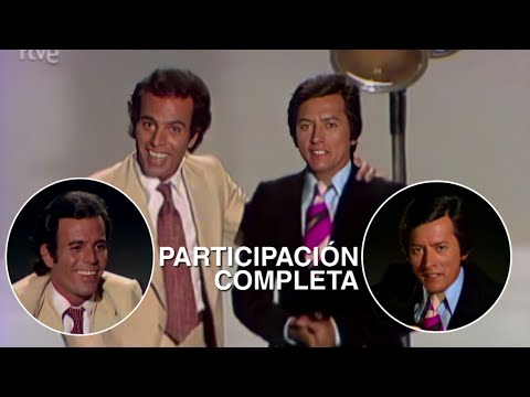 Julio Iglesias & Palito Ortega en la parcela de Julio Iglesias