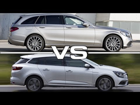 2019 Mercedes C-Class Estate vs 2018 Renault Megane Estate