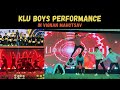 KLU Boys Group Dance in Vignan Mahotsav | 2nd prize winners | HunterX Crew | Tere Pyaar Flower Dance