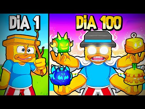 24 HORAS NO BLOXFRUITS PARA EVOLUIR NÍVEL MÁXIMO!