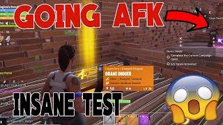 What Will Happen Going AFK In Front of SCAMMERS With Grave Digger *INSANE* Fortnite Save the World