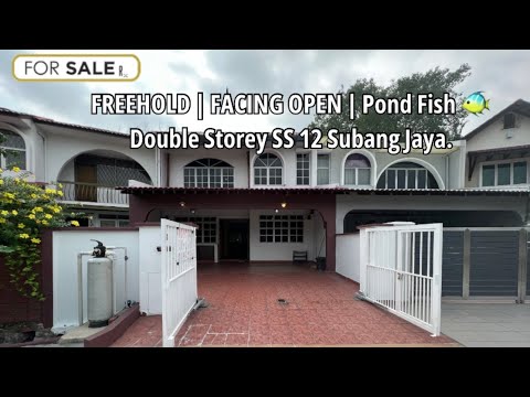 FACING OPEN RENOVATED 2 STOREY SS12 SUBANG JAYA.