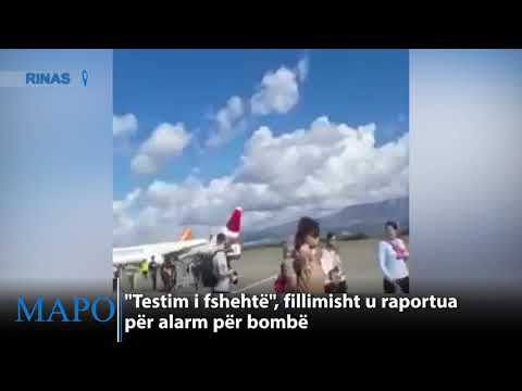 “Alarm për bombë”/ Aviacioni Civil teston masat e sigurisë në aeroportin e Rinasit