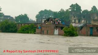 preview picture of video 'कोयले की राजधानी (धनबाद) में बाढ़ से तबाही'