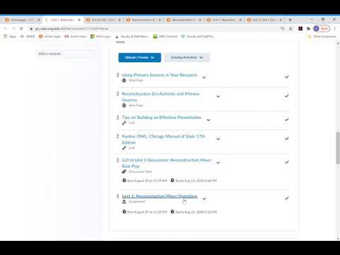 HIST 2112 - Unit 1 Assignment Instructions