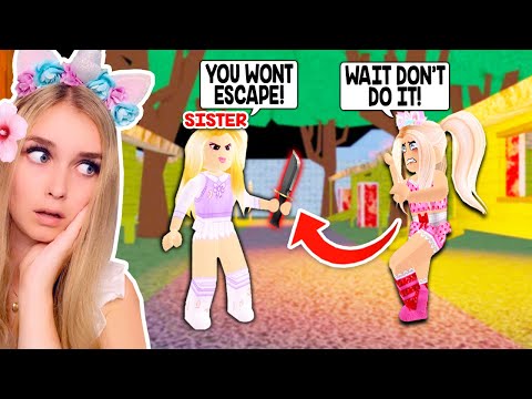 My SISTER Tried To KILL Me In SURVIVE The KILLER! (Roblox)