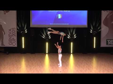 MCFS ACRO, FRA - POZET Manon - DELATORRE Marty, 3. Place  [www.rokenrol.cz]