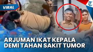 Perjuangan Arjuman Lawan Tumor Otak sebelum Ditolak 2 RS di Sumut, Ikat Kepala dengan Dasi agar Reda
