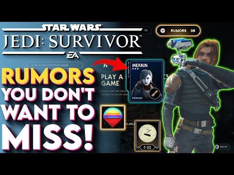 Jedi Survivor You HAVE To Do These Rumors! (Jedi Survivor Tips And Tricks)