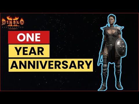 One YEAR Channel Anniversary | HAPPY NEW YEARS! | Diablo 2 Challenge Run