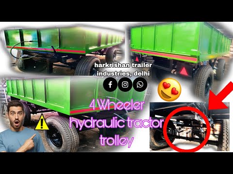 Hydraulic Tractor Trolley