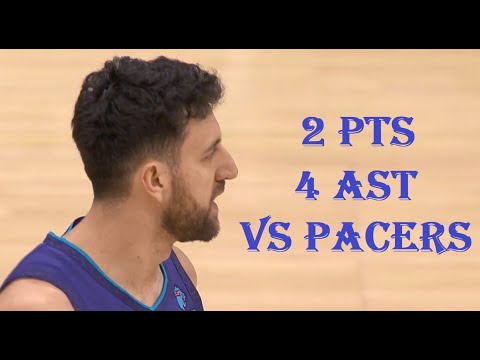 Vasilije Micic Pts 4 Ast Indiana Pacers vs Charlotte Hornets HIGHLIGHTS