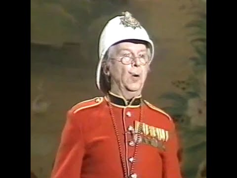Clive Dunn on The good ole days TV show 1981 #clivedunn #dadsarmy #comedy