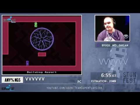 [STUNFEST 2016] VVVVVV Speedrun by Shigan