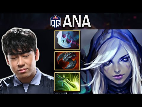 OG.ANA SMURF DROW RANGER WITH 21 KILLS - DOTA 2 7.30B GAMEPLAY