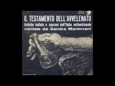 Sandra Mantovani - Il testamento dell' avvelenato
