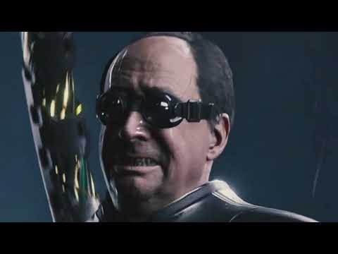 Spiderman vs Doctor Octopus final boss fight