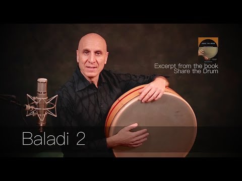 How to play Baladi Rhythm on Frame Drum by River Guerguerian from Share the Drum Book