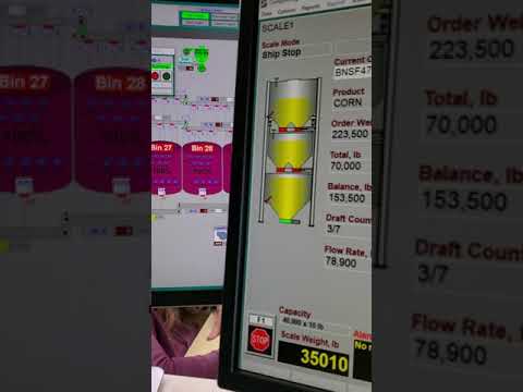 Alton Grain rail loading