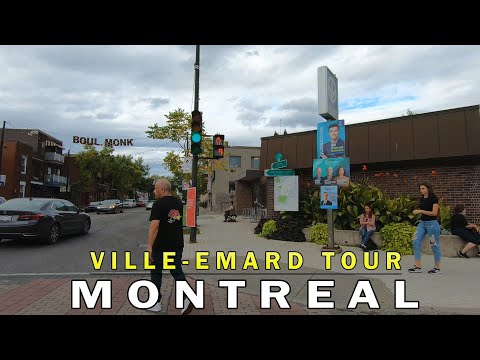 Montreal Ville-Emard Walking Tour - Montreal Streets Walk - September 2021
