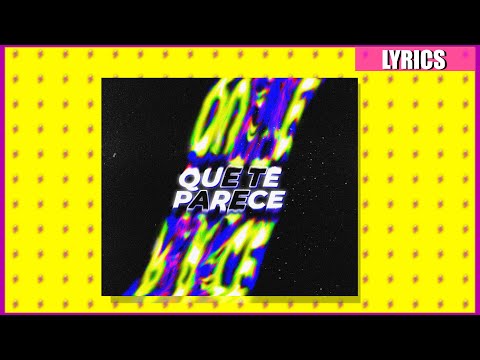 Que te parece - Matias ft. Trapzongo (Video Lyrics)