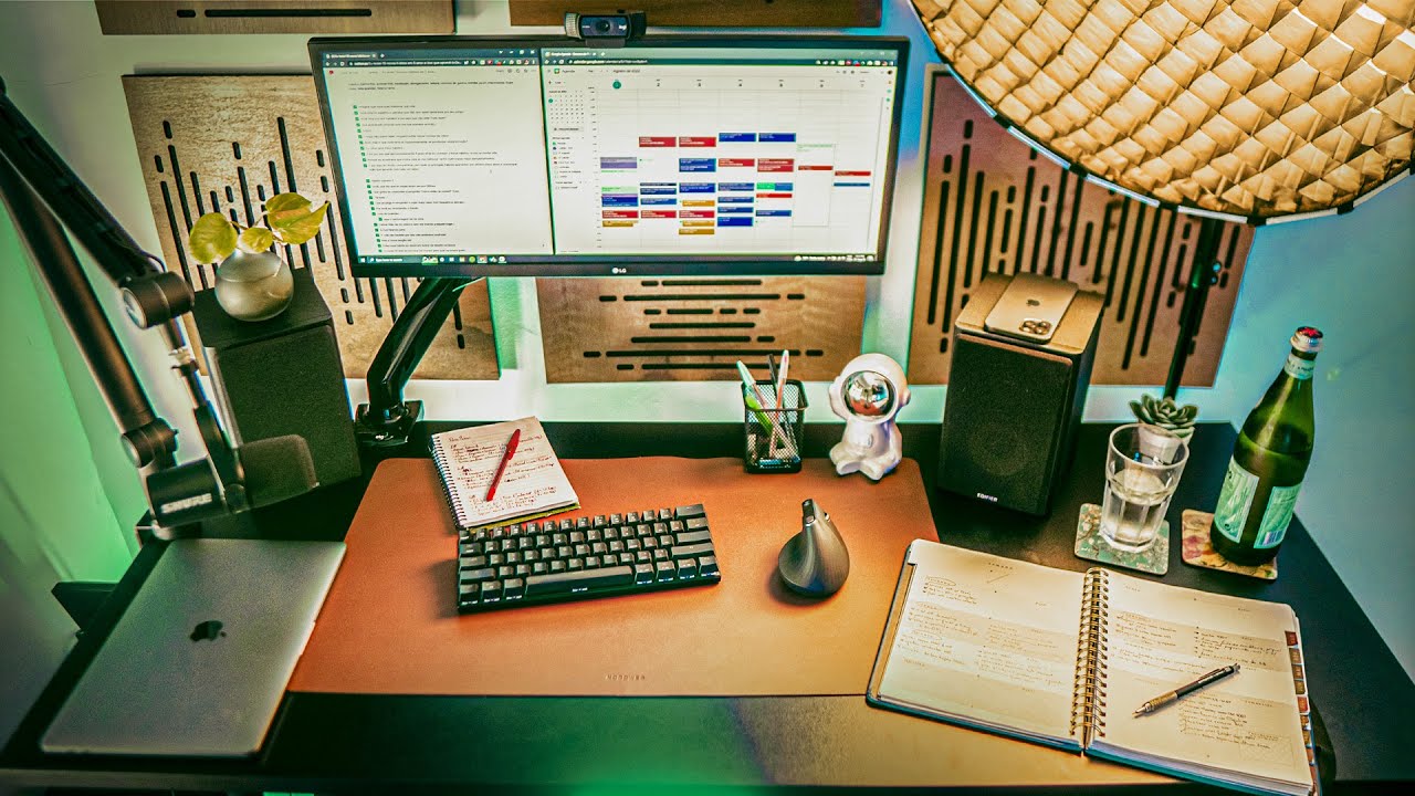 A Mesa de Trabalho Mais Produtiva da Minha Vida - Menos Procrastinação e Mais Foco