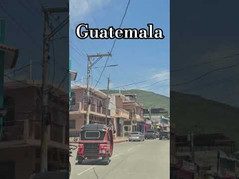 Recorrido por las calles de Guastatoya el Progreso, Guatemala.