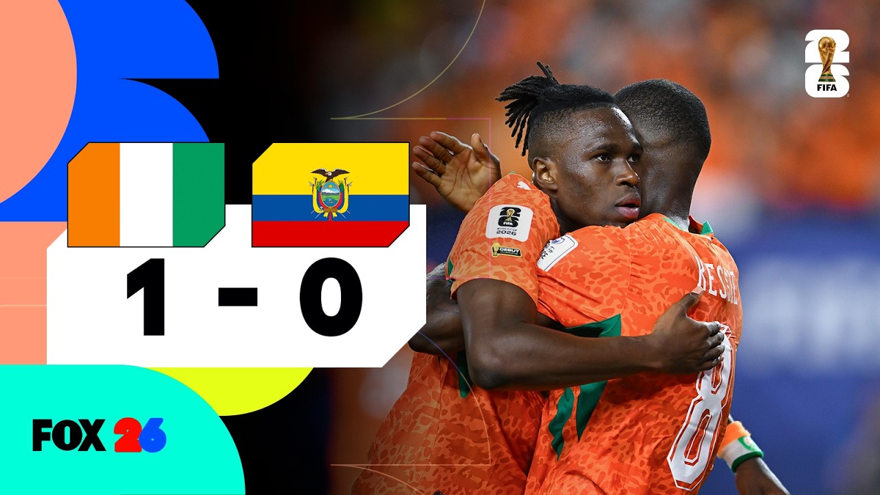 Highlights |Ivory Coast 1-0 Ecuador  | FIFA World Cup 2026™