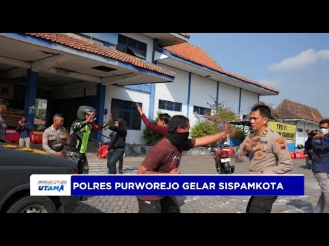 POLRES PURWOREJO GELAR SISPAMKOTA