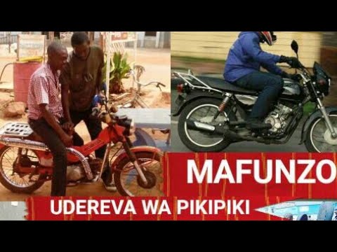 MAFUNZO YA UDEREVA WA PIKIPIKI/JINSI YA KUENDESHA PIKIPIKI/HATUA 10 ZA KUENDESHA PIKIPIKI