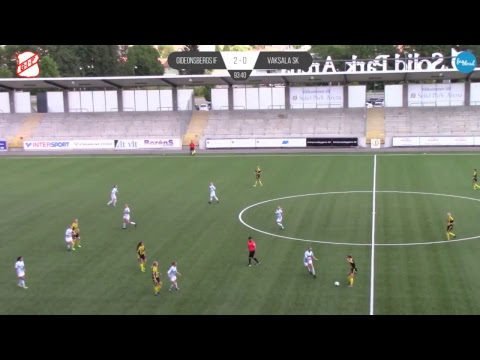 MATCH: Gideonsbergs IF - Vaksala SK