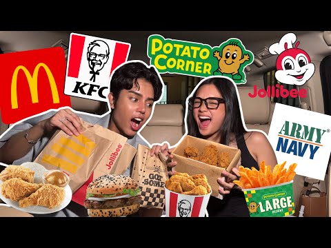 ORDERING WHAT THE PERSON IN FRONT OF US ORDERED with Jadh | Danica O.