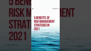 5 benefits  of risk Management Strategies in 2021
