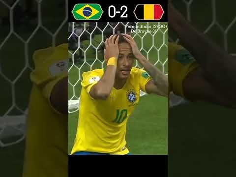 Brazil vs Belgium (Quarter - Final) | FIFA World Cup 2018 #worldcup #highlights #football