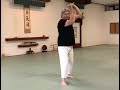 Aiki-jo - One Hand Low - below and back (Aikido Jo)