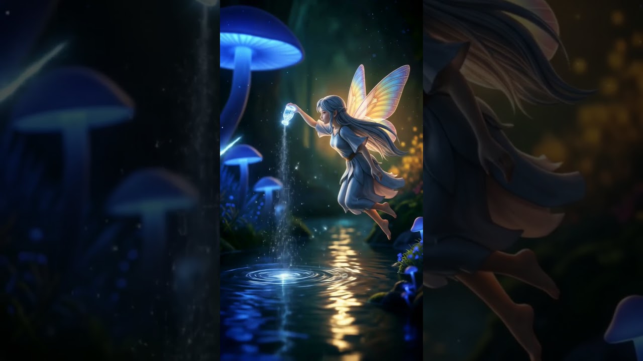 Witness the Enchanted Forest’s Golden #ai #forest #river #artificialintelligence