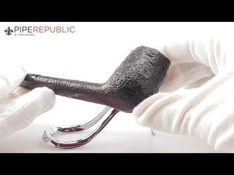 The White Spot Shell Briar Pfeifen Canadian Einzelstück 4109