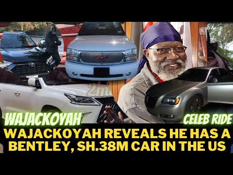 SH.38M? BENTLEY? WAJACKOYAH REVEALS HIS CARS IN AMERICA & EUROPE AMONG THEM A BENTLEY - CELEB RIDE