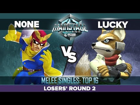 n0ne vs Lucky - Losers' Round 2: Melee Singles Top 16 - Mainstage | Captain Falcon vs Fox