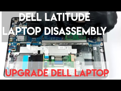 Dell Latitude 3410 Disassembly and Upgrade ! How to open Dell latitude laptop
