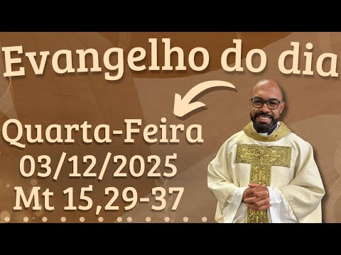 GOSPEL OF THE DAY 03/12/2025 - DAILY HOMILY – TODAY'S LITURGY - TODAY'S GOSPEL - FATHER GUSTAVO
