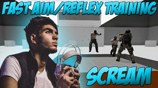 CS:GO - ScreaM Fast Aim/Reflex Training [CSGO shooting training]