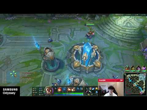 T1 Faker Stream | LOL | Korea Master | Corki