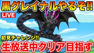 【ドラクエウォーク】黒グレイナル初見チャレンジ!! 生放送中のクリアを目指します!!【DQW】